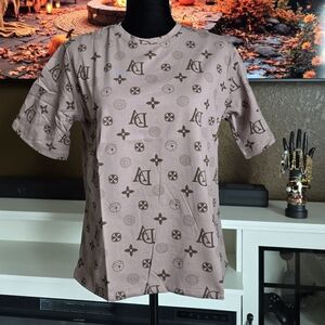 Men's Pink Graphic T-Shirt